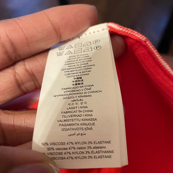 Michael Kors Sz M pink hooded dress viscose nylon mix short sleeve - Picture 4 of 12